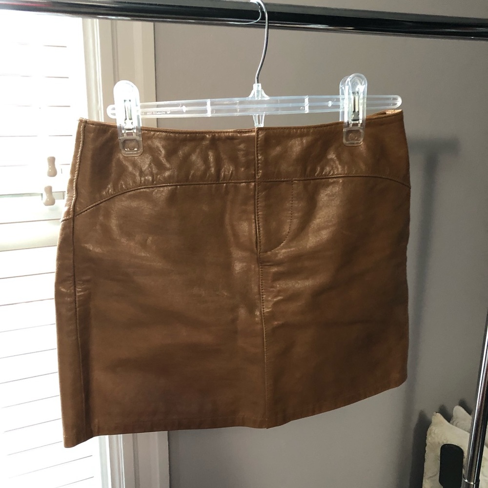 Leather Skirt